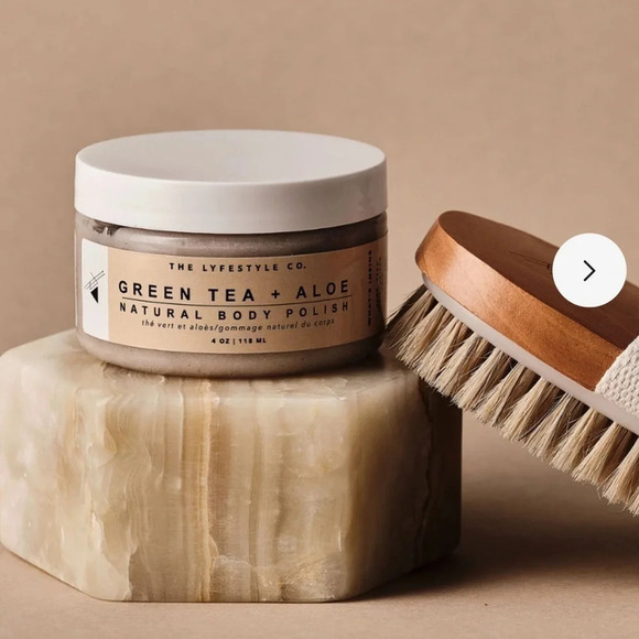 the lifestyle co Other - The Lifestyle Co. Green Tea & Aloe Natural Body Polish, New & Unused